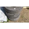 Image 2 : 4 Used Trailer Tires - 8.145 12Ply