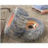 Image 1 : 2 Bobcat Tires