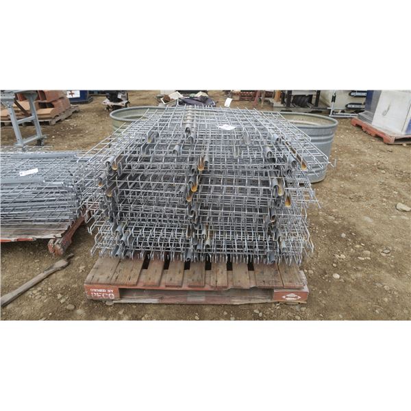 Pallet of Wire Rack Shelving