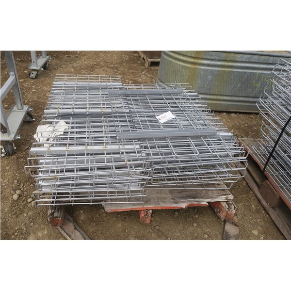 Pallet of Wire Rack Shelving