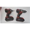Image 5 : Milwaukee M18 1/2" Drill & Impact Driver Kit - Works - 2 Batteries & Charger