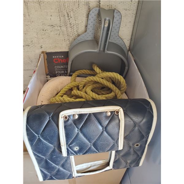 truck spill guards, front grill winter cover + rope