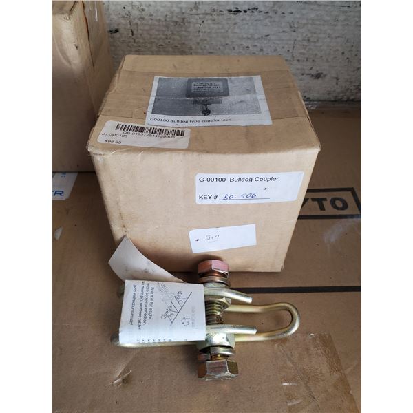 Bulldog coupler lock & hitch pin