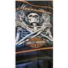 Image 2 : Harley Davidson Flag "Skeleton Angel" New