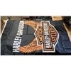 Image 1 : Harley Davidson Flag "Logo Wings" New