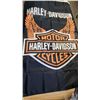 Image 2 : Harley Davidson Flag "Logo Wings" New