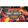 Image 1 : Harley Davidson Flag "Flaming Logo" New