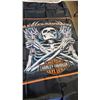 Image 1 : Harley Davidson Flag "Skeleton Angel" New