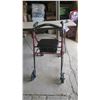 Image 2 : Fold out Walker w/ Wheels & Seat