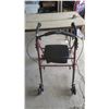 Image 4 : Fold out Walker w/ Wheels & Seat
