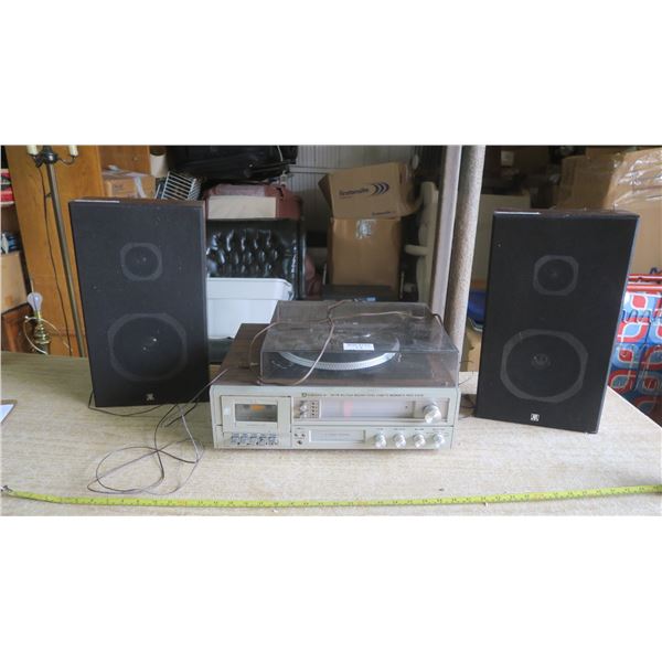 Record Player & Speakers