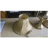 Image 3 : Lamp & 2 Shades - 36" Tall