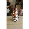 Image 4 : Christmas Santa Figurine - 20" Tall Plaster