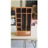 Image 5 : Antique Wood Mail Cubby - 11x7x21H"