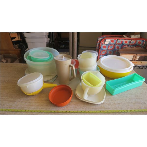 Large Lot of Tupperware