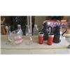 Image 1 : Milk Bottles, Carafe, Coffee Cups, Etc.