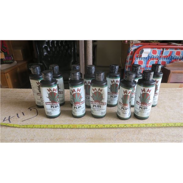 12 Unopened Bottles of Cannabis Sativa Seed Oil