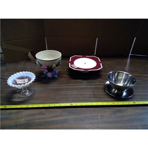 Lot of 4 Serving Dishes/Platters