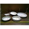 Image 1 : Lot of 5 Misc. China Dishes