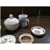 Image 3 : Lot of Mini Art Plates, China Dishes, and Pictures