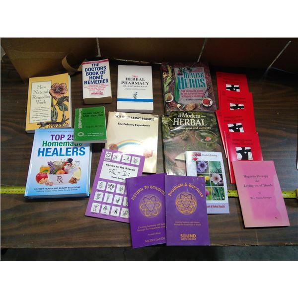 Lot of Herbal Medicine Books