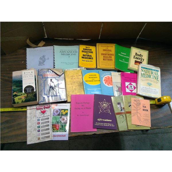 Lot of Alternative Medicine Books