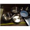 Image 2 : Lot of Stainless-Steel Bowls and Pants