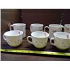 Image 4 : Set of 10 Floral Teacups/Mugs (4 Teacups, 6 Mugs)