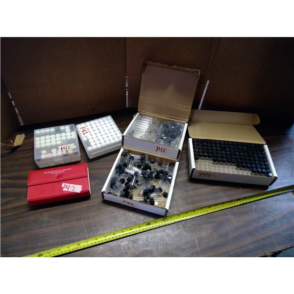 Lot of Screw Cap Vials