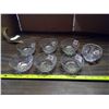 Image 1 : 7 Crystal Glass Bowls