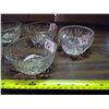 Image 3 : 7 Crystal Glass Bowls