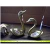 Image 3 : 4 Brass Birds - Ducks and Swans
