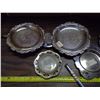 Image 2 : Lot of Silver Trays (5 Pieces)
