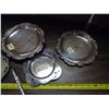 Image 3 : Lot of Silver Trays (5 Pieces)