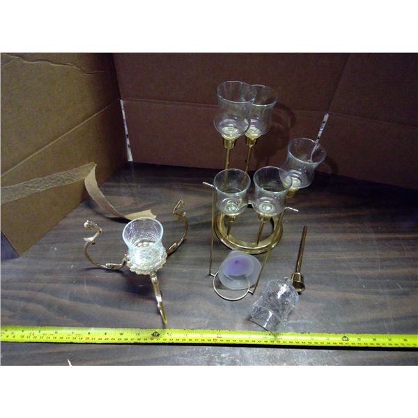 Lot of Candle Holders