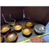 Image 3 : Lot of Wooden Bowls, etc.