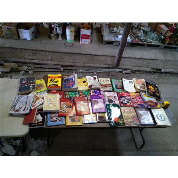 Large Lot of Cookbooks
