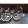 Image 2 : Lot of 15 Glass Bowls/Trays