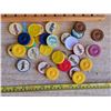 Image 3 : Wooden horse race game, jar of old matchbooks, Jell-o coins