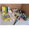 Image 1 : Large lot of arts & crafts supplies - lots of paint, fabric paint, & glue