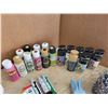 Image 4 : Large lot of arts & crafts supplies - lots of paint, fabric paint, & glue