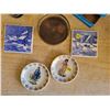 Image 6 : 2 Currier & Ives coasters, wood and sons porcelain plates, Saskatchewan mug etc