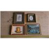 Image 1 : 4 Small Framed Art Pieces