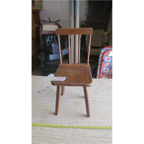 Antique Wood Children's Chair