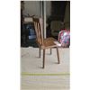 Image 4 : Antique Wood Children's Chair