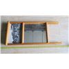 Image 2 : Washboard Style Mirror/Picture