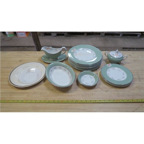 Plates, Sugar Bowl, Gravy Boat, Bowls