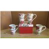 Image 1 : Set of 4 Christmas Mugs