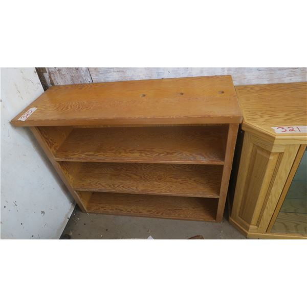 Wooden Book Shelf - 41x15x33H"
