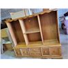 Image 1 : Wooden 2 Piece Entertainment Stand - 17x75x63H"